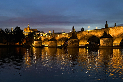 Karlův most a Pražský hrad, zkrátka místa, která nikdy neomrzí